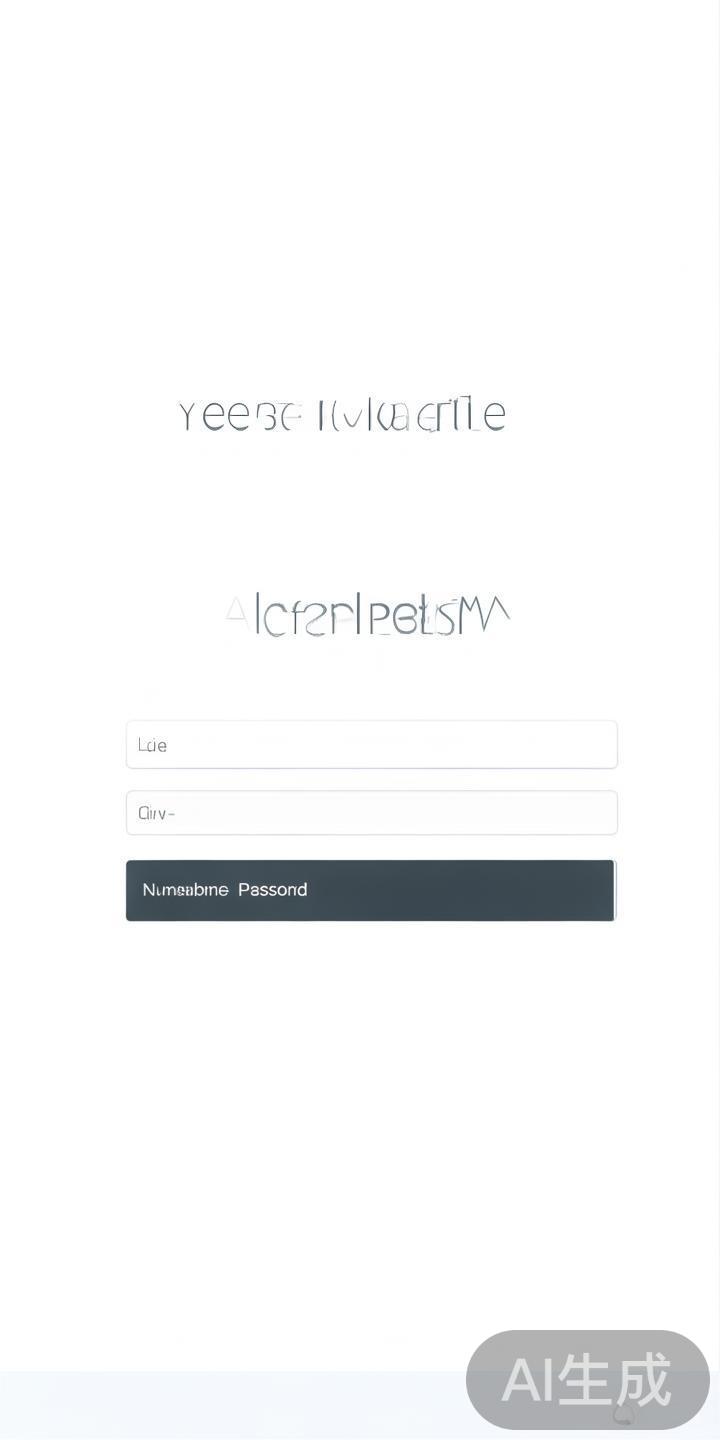 打造简洁直观的完美体育网页登录界面设计方案指导