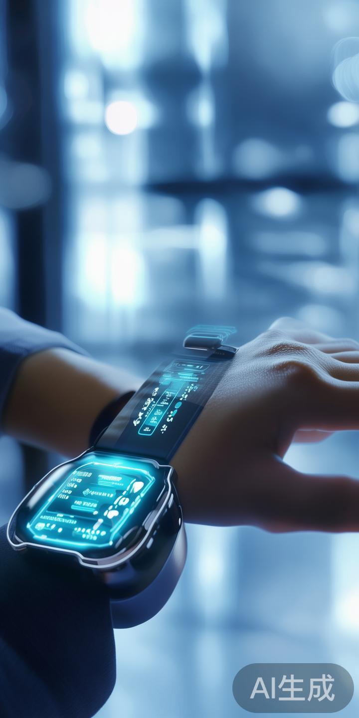 智能健康管理
通过与智能手环和健康设备对接，用户